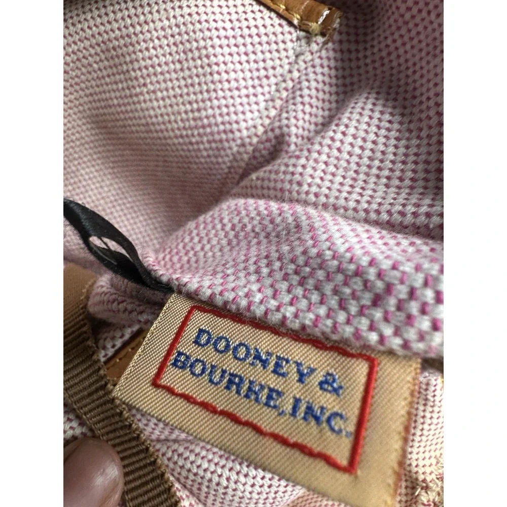Dooney & Bourke Pink Pebble Dillen Leather Hobo Shoulder Bag